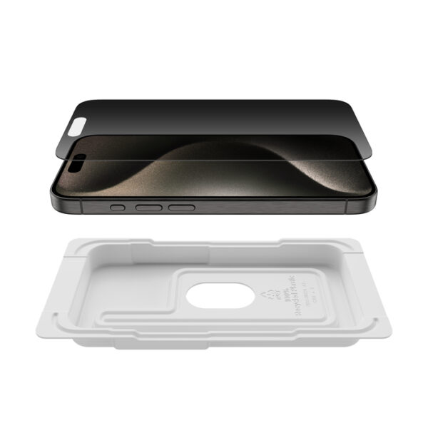 Belkin OVA149ZZ schermfilter 15,5 cm (6.1") Smartphone Randloze privacyfilter voor schermen 9H - Afbeelding 4