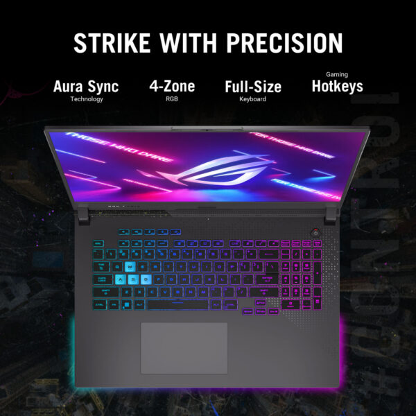 ASUS ROG Strix G17 G713PI-HX130W AMD Ryzen™ 9 7940HX Laptop 43,9 cm (17.3") Full HD 16 GB DDR5-SDRAM 1 TB SSD NVIDIA GeForce RTX - Afbeelding 16