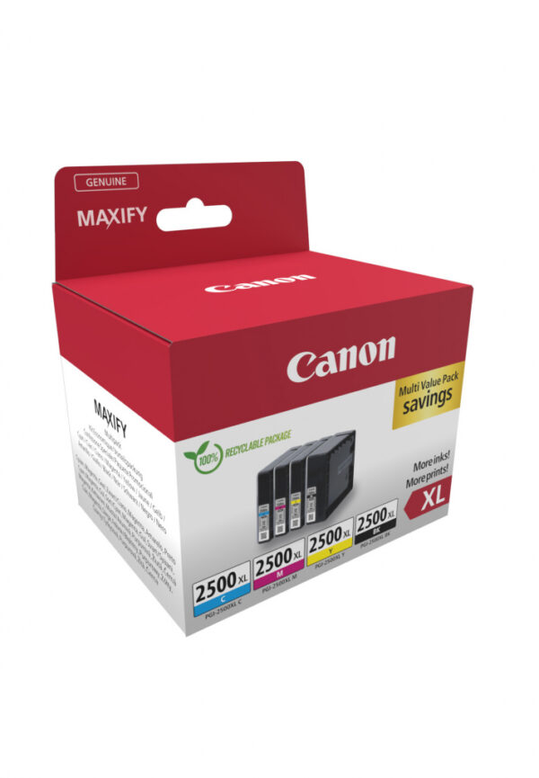 Canon 9254B010 inktcartridge 4 stuk(s) Origineel Hoog (XL) rendement Zwart, Cyaan, Magenta, Geel - Afbeelding 2