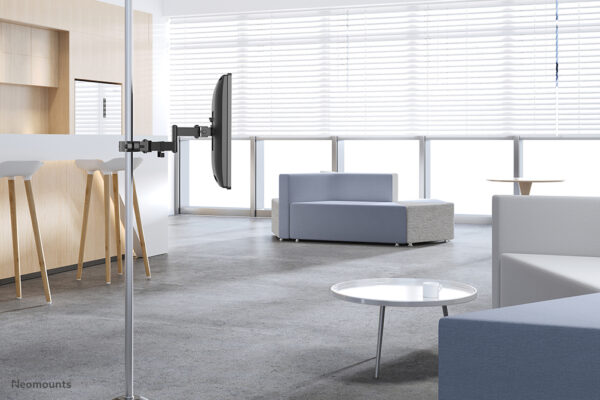 Neomounts FL40-450BL11 TV-paalsteun 17-32" - diam. 28-60 mm - full motion - Afbeelding 17