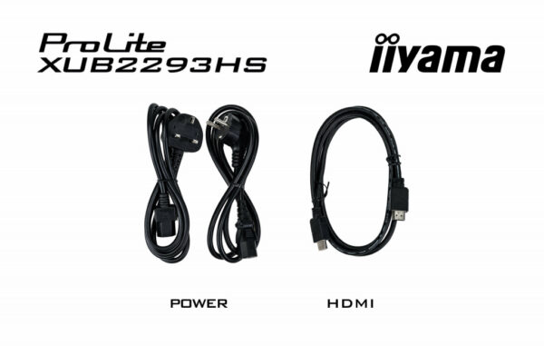 iiyama ProLite XUB2293HS-B6 computer monitor 54,6 cm (21.5") 1920 x 1080 Pixels Full HD LED Zwart - Afbeelding 6