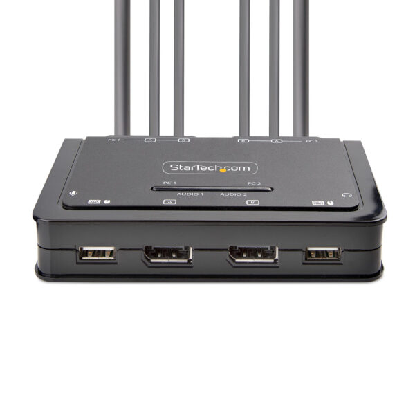 StarTech.com C2-DD46-UA2-CBL-KVM KVM-switch Zwart - Afbeelding 3