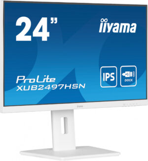 iiyama ProLite XUB2497HSN-W1 computer monitor 60,5 cm (23.8") 1920 x 1080 Pixels Full HD LED Wit