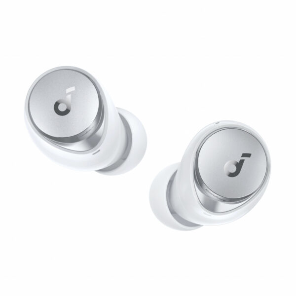 Soundcore Space A40 Hoofdtelefoons True Wireless Stereo (TWS) In-ear Oproepen/muziek Bluetooth Wit
