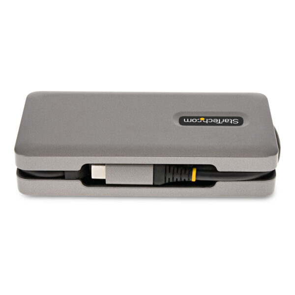 StarTech.com USB-C Multiport Adapter, 4K 60Hz HDMI/DP, 3-Port USB Hub, 100W Power Delivery Pass-Through, GbE, Travel Docking Sta - Afbeelding 10