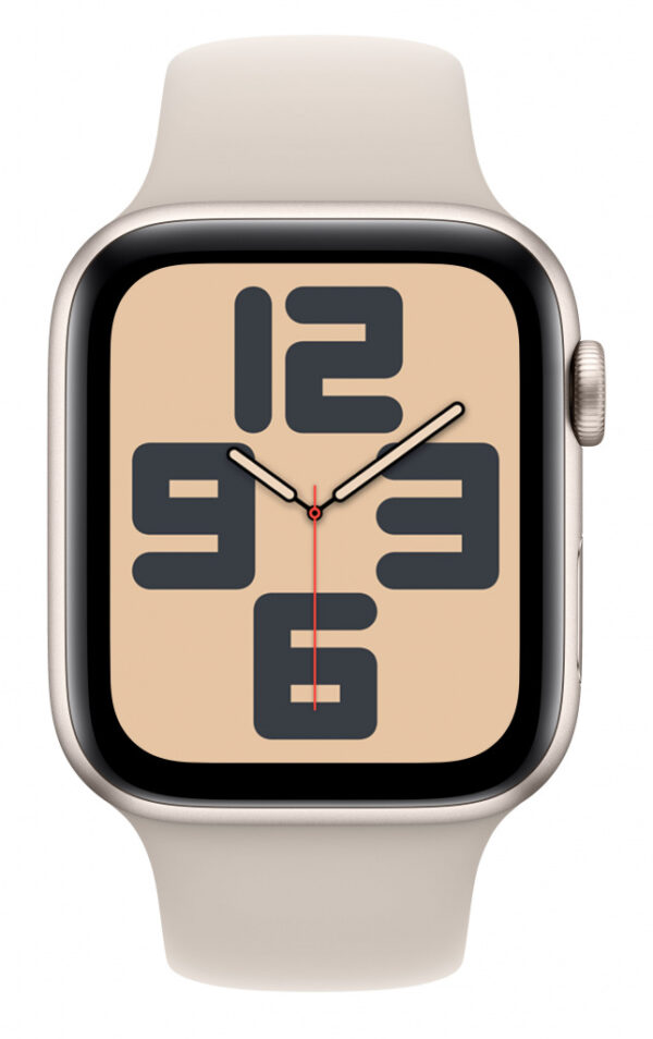 Apple Watch SE OLED 44 mm Digitaal 368 x 448 Pixels Touchscreen Beige Wifi GPS - Afbeelding 3