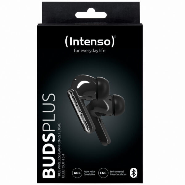 Intenso Buds Earphone Plus T310AE Black Hoofdtelefoons True Wireless Stereo (TWS) In-ear Gesprekken/Muziek/Sport/Elke dag USB Ty - Afbeelding 8