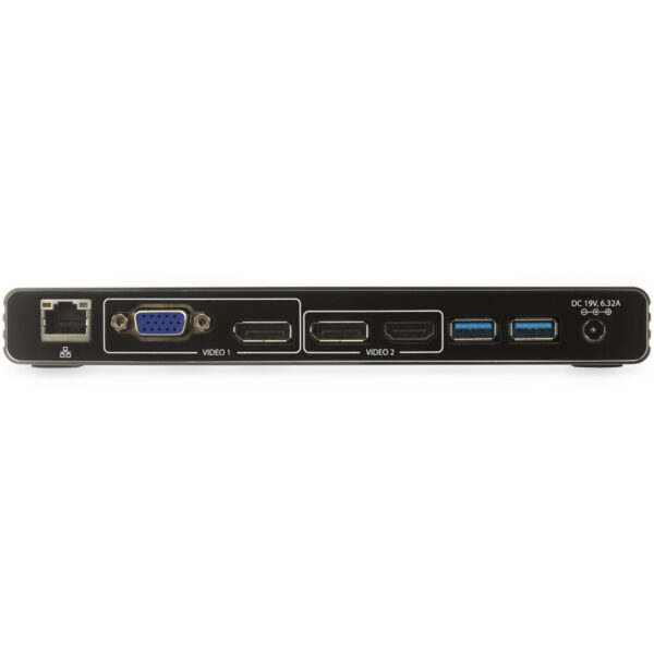 StarTech.com Thunderbolt 3 Dock - Dual 4K 60Hz Monitor TB3 Laptop Docking Station met DisplayPort, HDMI & 1080p VGA - 85W Power - Afbeelding 4