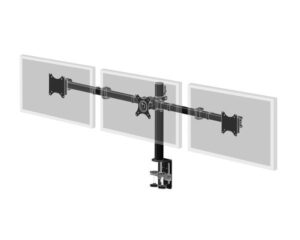 iiyama Desk Mount 68,6 cm (27") Bureau Zwart