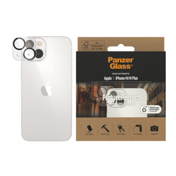 Panzerglass Gehard Glas Camera Protector Apple iPhone 14/14 Plus - Afbeelding 2