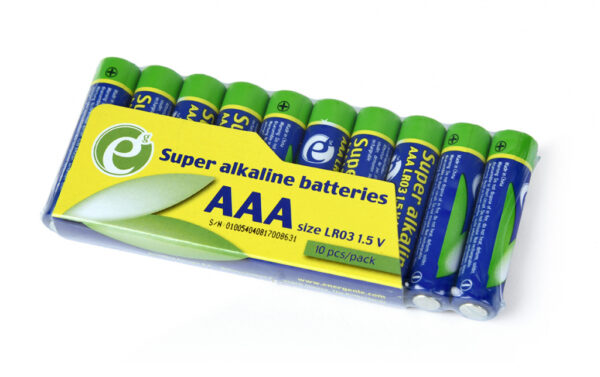 Gembird EG-BA-AAASA-01 huishoudelijke batterij Wegwerpbatterij AAA Alkaline - Afbeelding 6