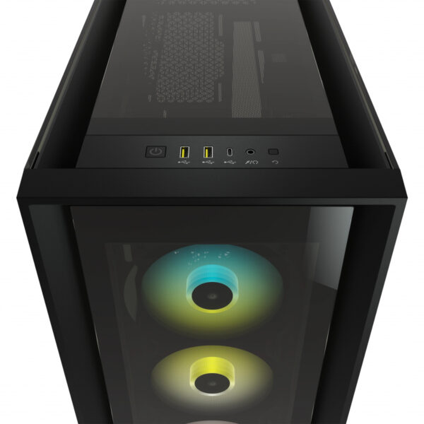 Corsair iCUE 5000X RGB Midi Tower Zwart - Afbeelding 9