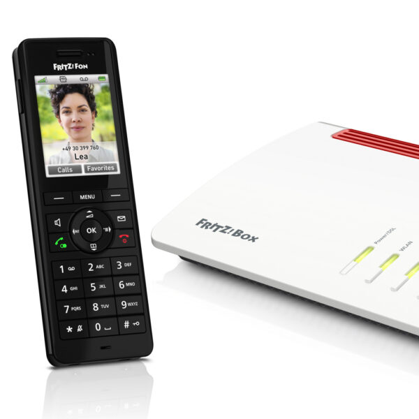 FRITZ!Fon X6 INT DECT-telefoon Nummerherkenning Zwart - Afbeelding 2