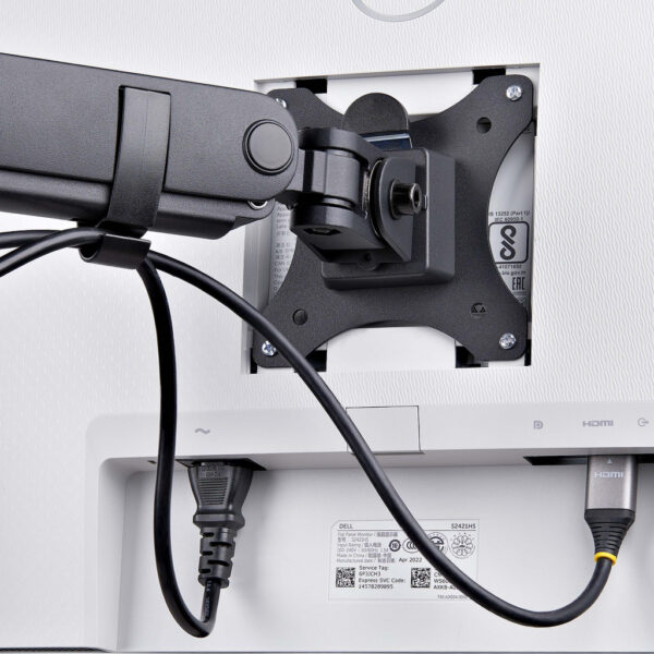 StarTech.com Triple Monitor Arm voor Bureau, Tot Drie 27inch Schermen, VESA 75x75/100x100, Instelling zonder Gereedschap, C-klem - Afbeelding 9