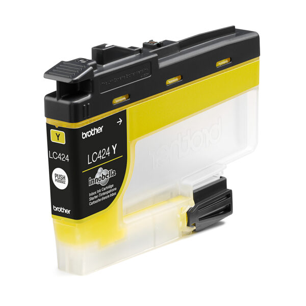 Brother LC424Y inktcartridge 1 stuk(s) Origineel Geel - Afbeelding 2