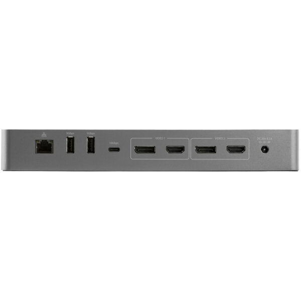 StarTech.com Thunderbolt 3 Dock met USB-C Host Compatibiliteit - Dual 4K 60Hz DisplayPort 1.4 en Dual HDMI 2.0 - Single 8K - TB3 - Afbeelding 4