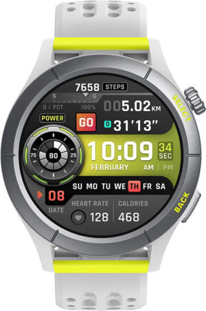 Amazfit Cheetah 3,53 cm (1.39") AMOLED 46.7 mm Digitaal 454 x 454 Pixels Touchscreen Grijs GPS
