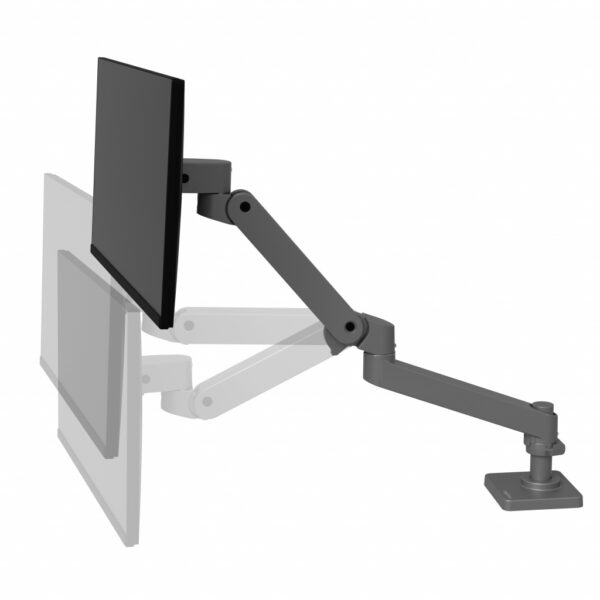 Ergotron LX Pro Series 45-682-293 flat panel bureau steun 86,4 cm (34") Donkergrijs - Afbeelding 5