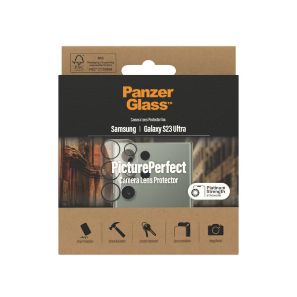 Panzerglass Gehard Glas Camera Protector Samsung Galaxy S23 Ultra - Afbeelding 3