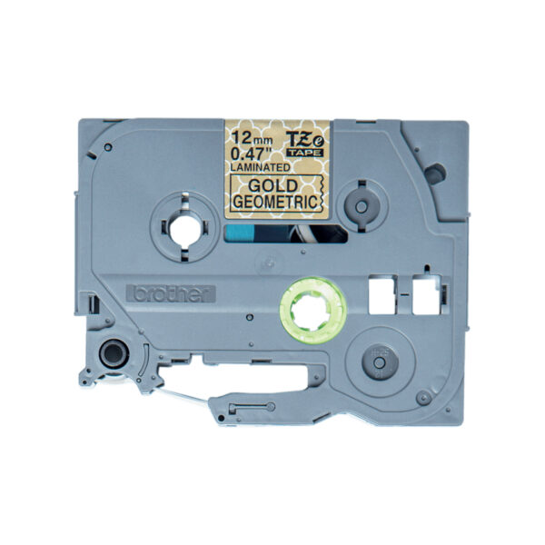 Brother TZE-MPGG31 labelprinter-tape Zwart op goud - Afbeelding 2