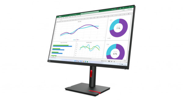 Lenovo ThinkVision T32h-30 LED display 80 cm (31.5") 2560 x 1440 Pixels Quad HD Zwart - Afbeelding 6