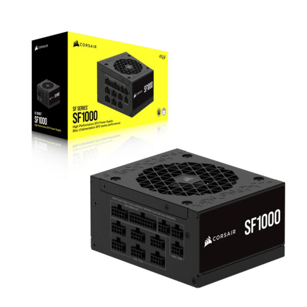Corsair SF Series CP-9020257-EU power supply unit 1000 W 24-pin ATX CFX Zwart - Afbeelding 6