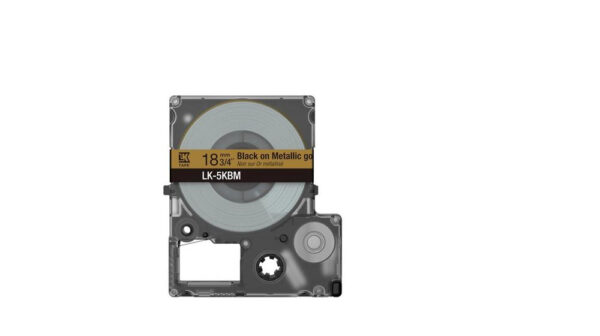 Epson LK-5SBM Zwart, Zilver - Afbeelding 2