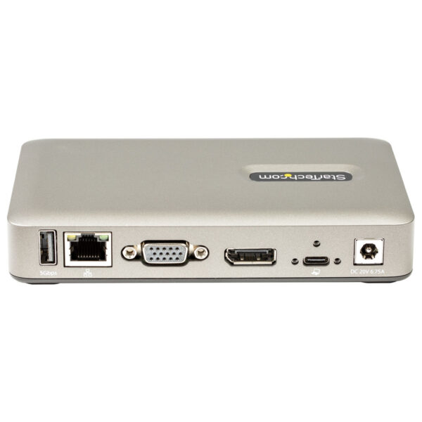 StarTech.com USB C Dock, USB-C naar DisplayPort 4K 30Hz of VGA, 65W USB Power Delivery Lader, 4 Port USB 3.1 Gen 1 Hub, Universe - Afbeelding 4