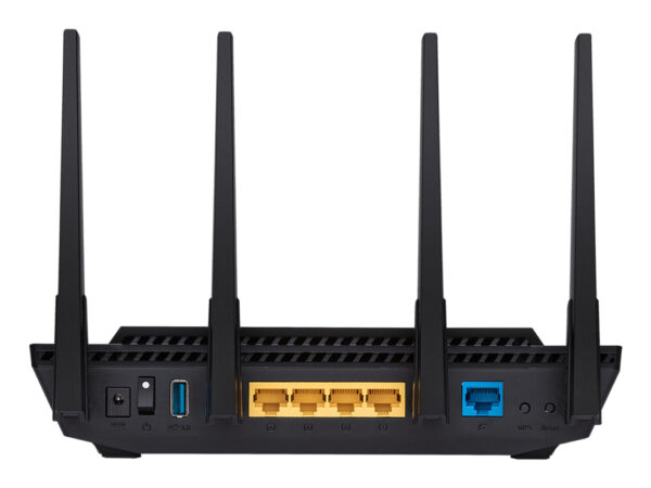 ASUS RT-AX58U draadloze router Gigabit Ethernet Dual-band (2.4 GHz / 5 GHz) Zwart - Afbeelding 5