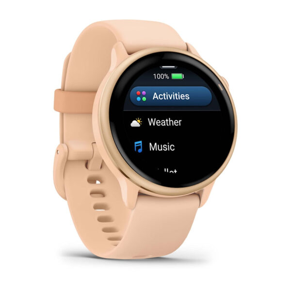 Garmin vívoactive 6 3,05 cm (1.2") AMOLED 42 mm Digitaal 390 x 390 Pixels Touchscreen Roze Wifi GPS - Afbeelding 3