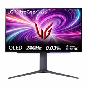 LG 27GS95QE-B computer monitor 67,3 cm (26.5") 2560 x 1440 Pixels Quad HD OLED Zwart