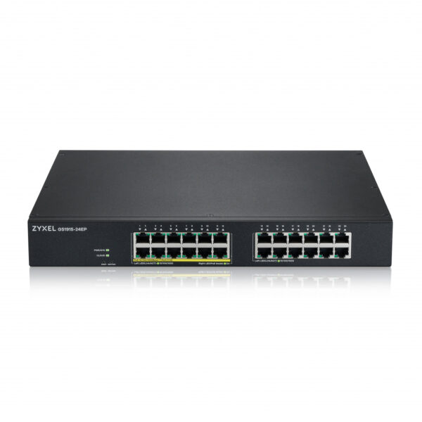 Zyxel GS1915-24EP Managed L2 Gigabit Ethernet (10/100/1000) Power over Ethernet (PoE) 1U Zwart - Afbeelding 2