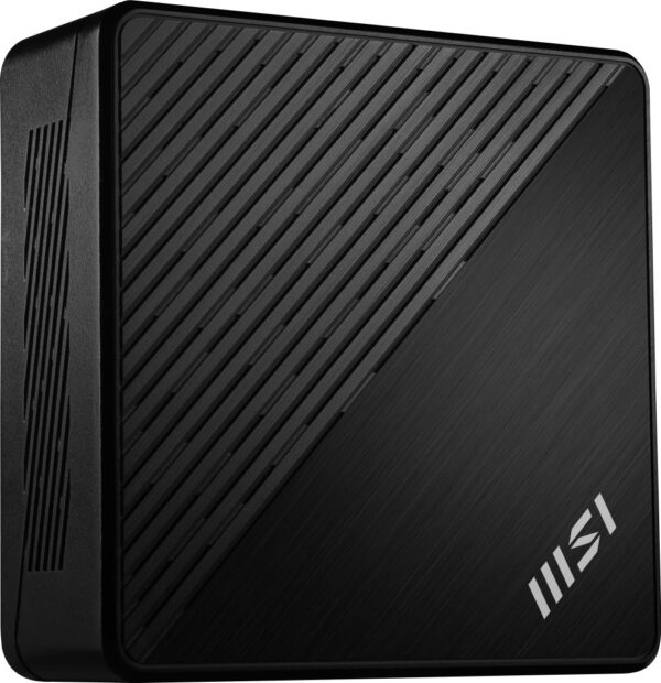 MSI CUBI N ADL S-225BEU PC/workstation barebone 0,69L maat pc Zwart N100 - Afbeelding 8
