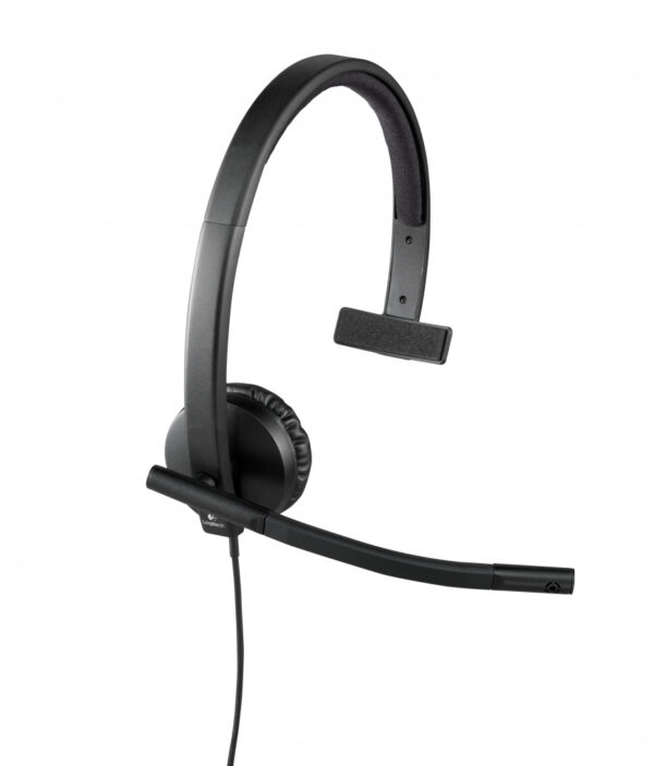 Logitech 981-000571 hoofdtelefoon/headset Bedraad Hoofdband Kantoor/callcenter USB Type-A Zwart - Afbeelding 2