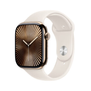 Apple Watch Series 10 OLED 46 mm Digitaal 416 x 496 Pixels Touchscreen 4G Goud Wifi GPS