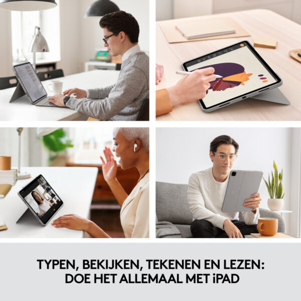 Logitech Combo Touch for iPad Pro 12.9-inch (5th generation) - Afbeelding 2