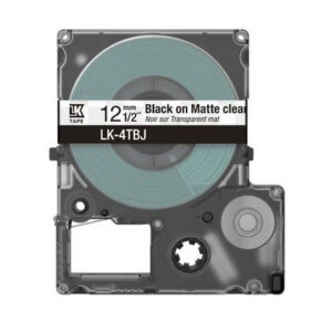 Epson C53S672065 printeretiket Zwart, Transparant