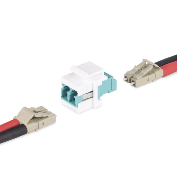 StarTech.com DMFKSLCLCCOUPLER glasvezeladapter LC 1 stuk(s) Wit - Afbeelding 7