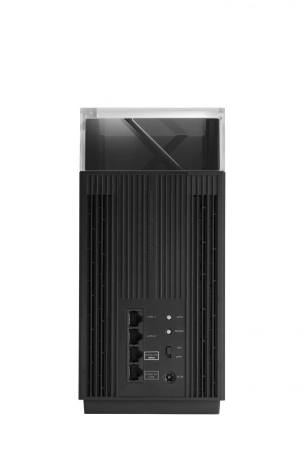 ASUS ZenWiFi Pro ET12 Tri-band (2,4 GHz / 5 GHz / 6 GHz) Wi-Fi 6E (802.11ax) Zwart 3 Intern - Afbeelding 4
