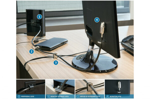 Kensington Vergrendelkit voor desktop en randapparaten 2.0 - Afbeelding 7