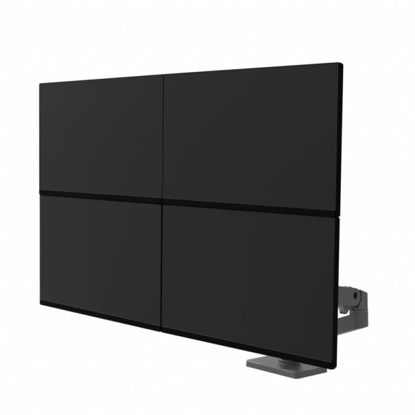 Ergotron LX Series 45-690-293 flat panel bureau steun 68,6 cm (27") Donkergrijs - Afbeelding 3
