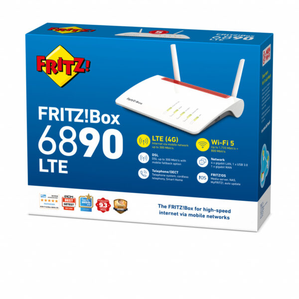 FRITZ!Box 6890 LTE Edition International - Afbeelding 3
