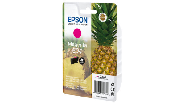Epson 604 inktcartridge 1 stuk(s) Compatibel Normaal rendement Magenta - Afbeelding 2