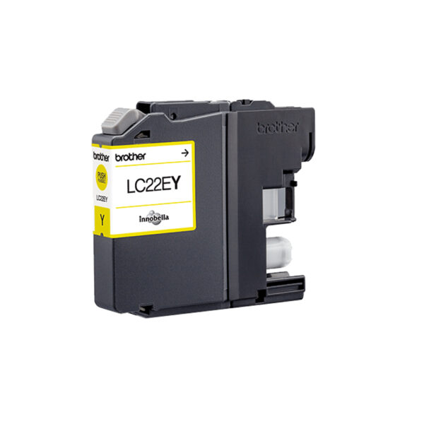 Brother LC22EY inktcartridge 1 stuk(s) Origineel Geel