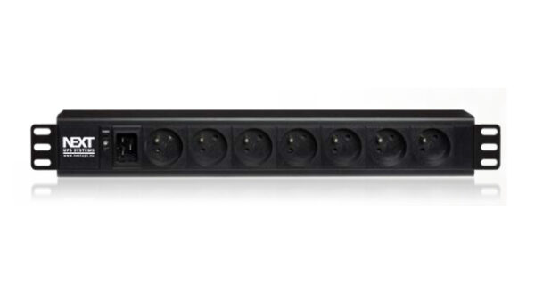 NEXT UPS Systems 88012 energiedistributie 7 AC-uitgang(en) 1.5U Zwart