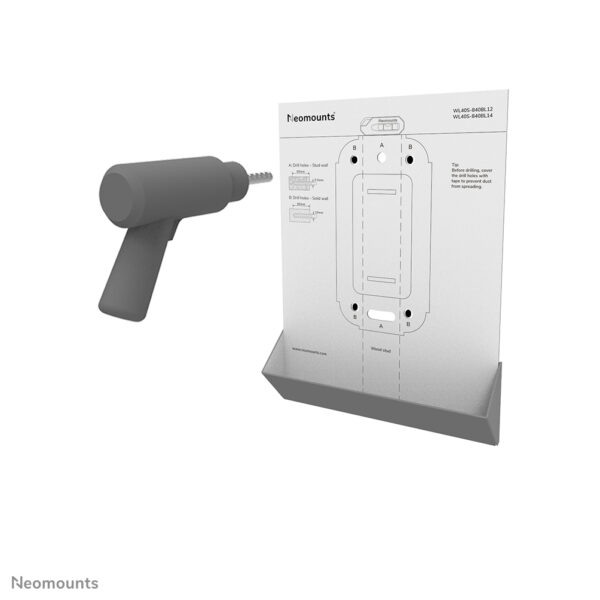 Neomounts WL40S-840BL12 TV-beugel wand 32-55" - full motion - snelle installatie - Afbeelding 19