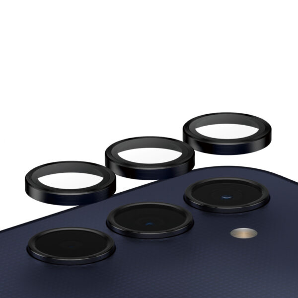 PanzerGlass ® Hoops® Black Camera Lens Protector Samsung Galaxy A25 5G Doorzichtige schermbeschermer 1 stuk(s)