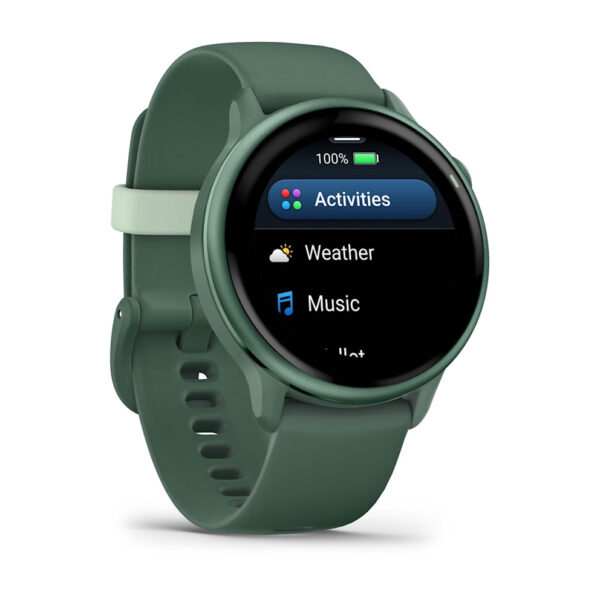Garmin vívoactive 6 3,05 cm (1.2") AMOLED 42 mm Digitaal 390 x 390 Pixels Touchscreen Groen Wifi GPS - Afbeelding 2