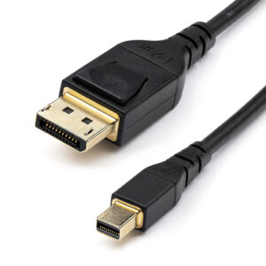 StarTech.com 2m Mini DisplayPort naar DisplayPort 1.4 VESA Certified Kabel 8K 60Hz HBR3 HDR Super UHD mDP naar DP 1.4 Slim (34 A