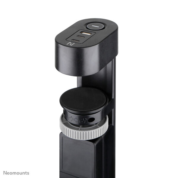 Neomounts DS22-840BL6 Bureaucontactdoos met klem en USB-C en USB-A poorten - snelladen - Afbeelding 7